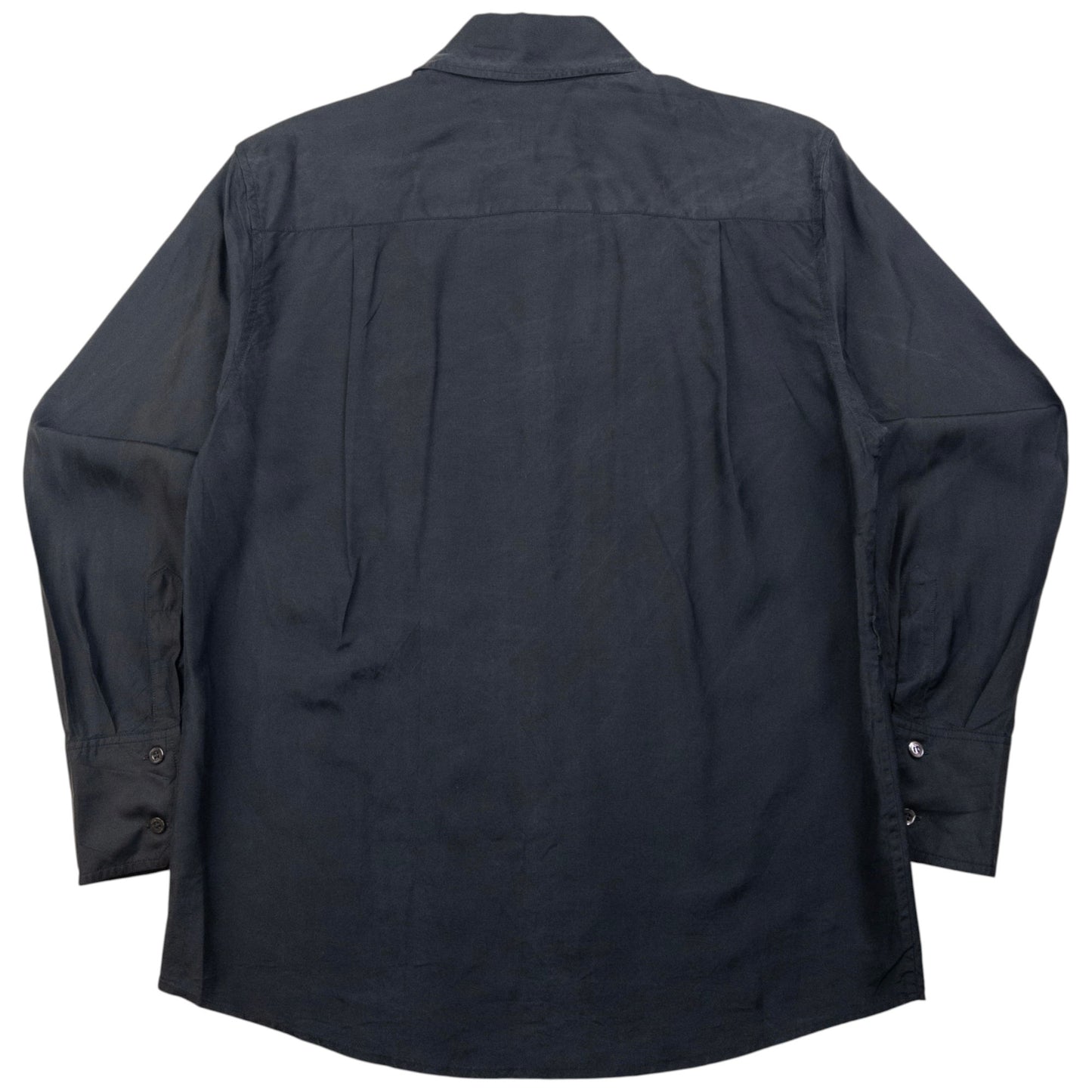 Vintage Gucci Long Sleeve Button Up Silk Shirt Size M