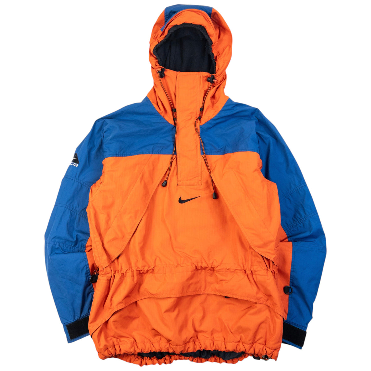 Vintage 2000s Nike ACG Q Zip Waterproof Jacket Size M