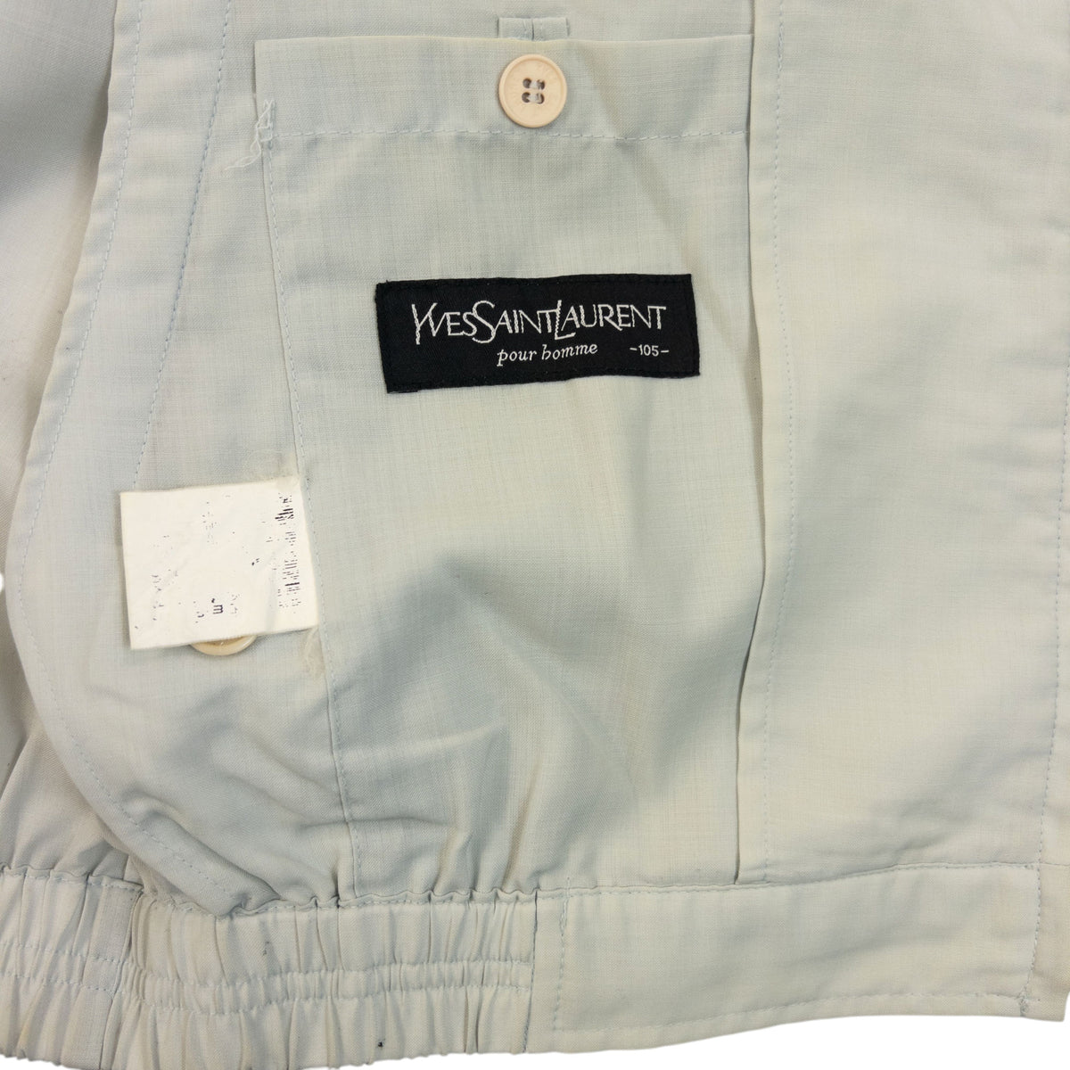 Vintage 90s YSL Yves Saint Laurent Harrington Jacket Size M