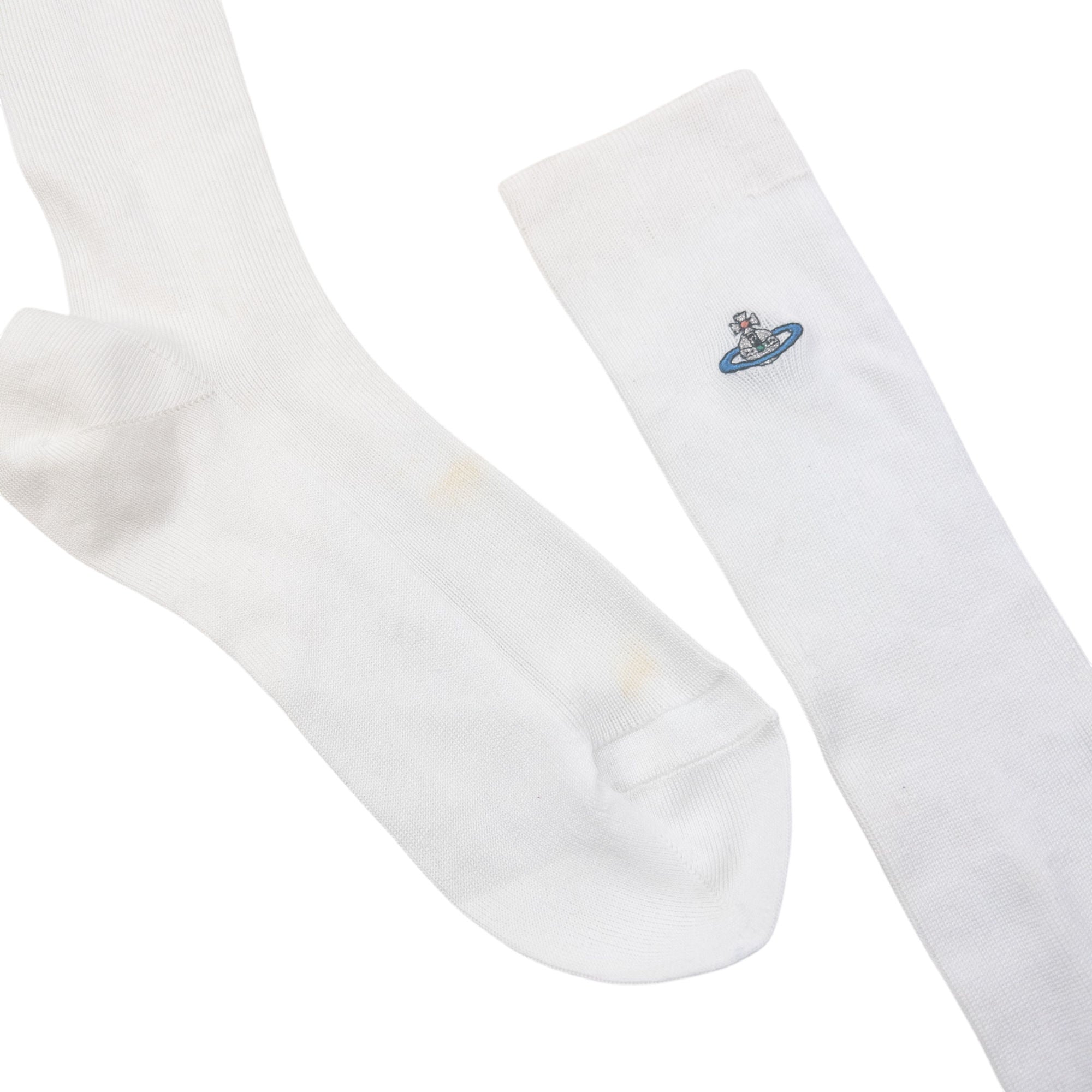 Vintage Vivienne Westwood Embroidered Orb Socks