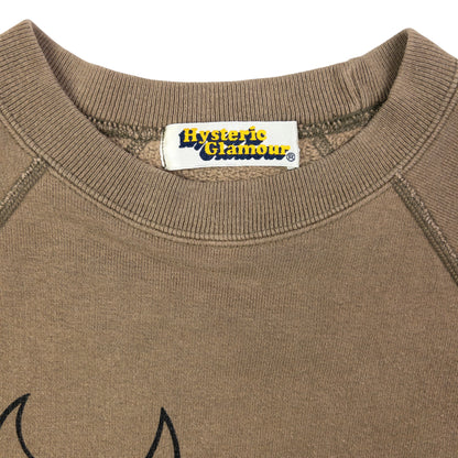 Vintage Hysteric Glamour Fuct Up TV Graphic Sweatshirt Womens Size S