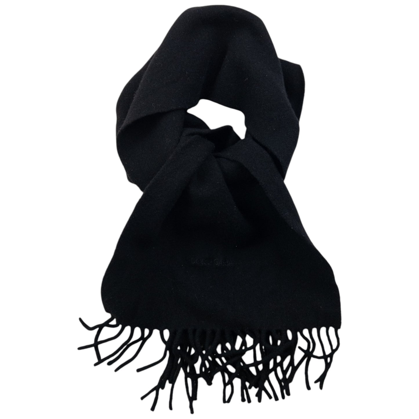Vintage Dolce & Gabbana Tassel Scarf