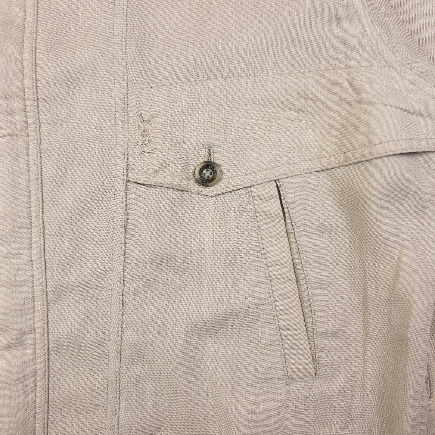 Vintage YSL Yves Saint Laurent Harrington Jacket Size L