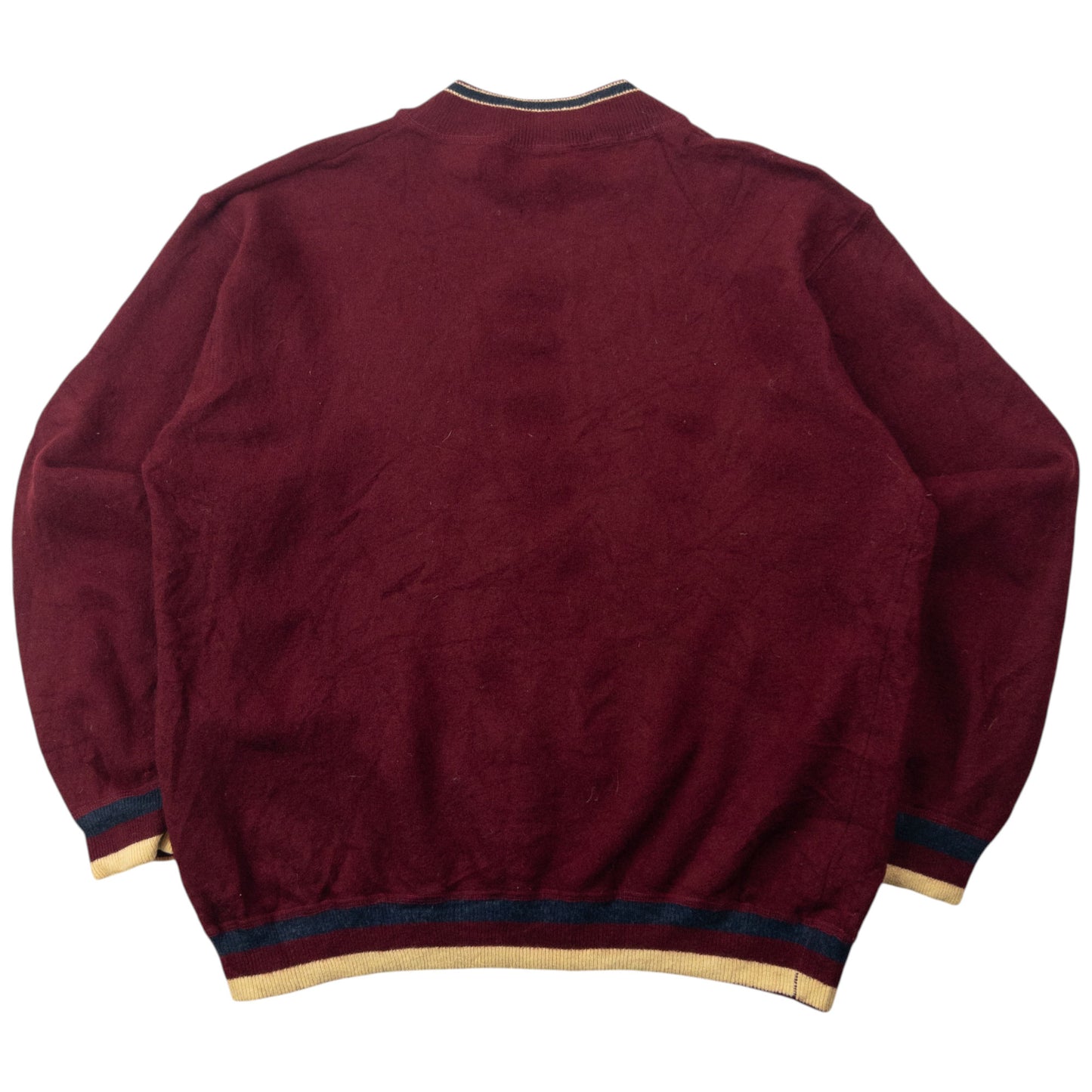 Vintage 90s Armani Jeans Wool Jumper Womens Size XS