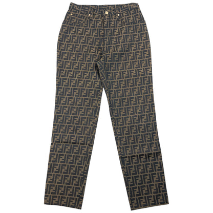 Vintage 90s Fendi Monogram Trousers Womens Size W27