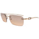 Vintage 90s Gucci By Tom Ford Diamanté Rimless Sunglasses