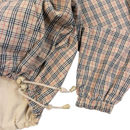 Vintage 90s Burberry Nova Check Reversible Jacket Size S