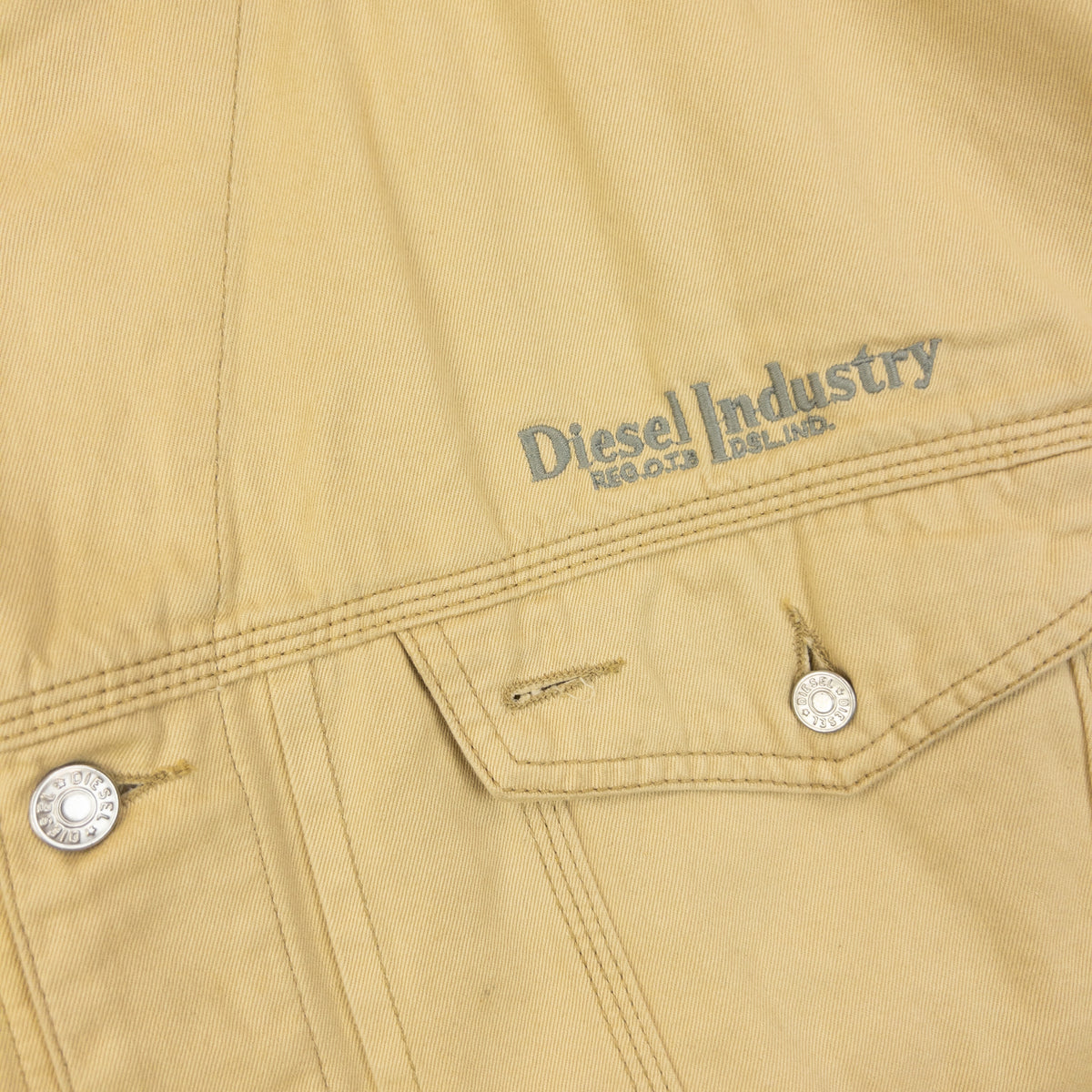 Vintage Diesel Industry Button Up Jacket Size XXL