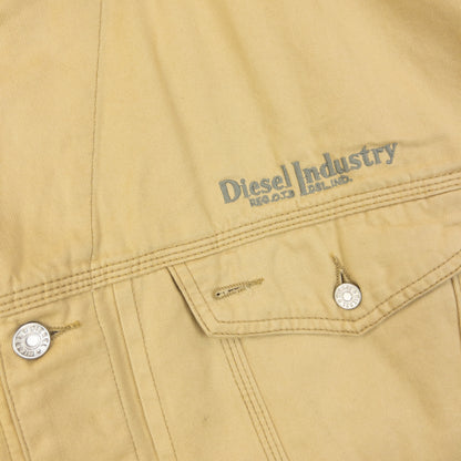 Vintage Diesel Industry Button Up Jacket Size XXL