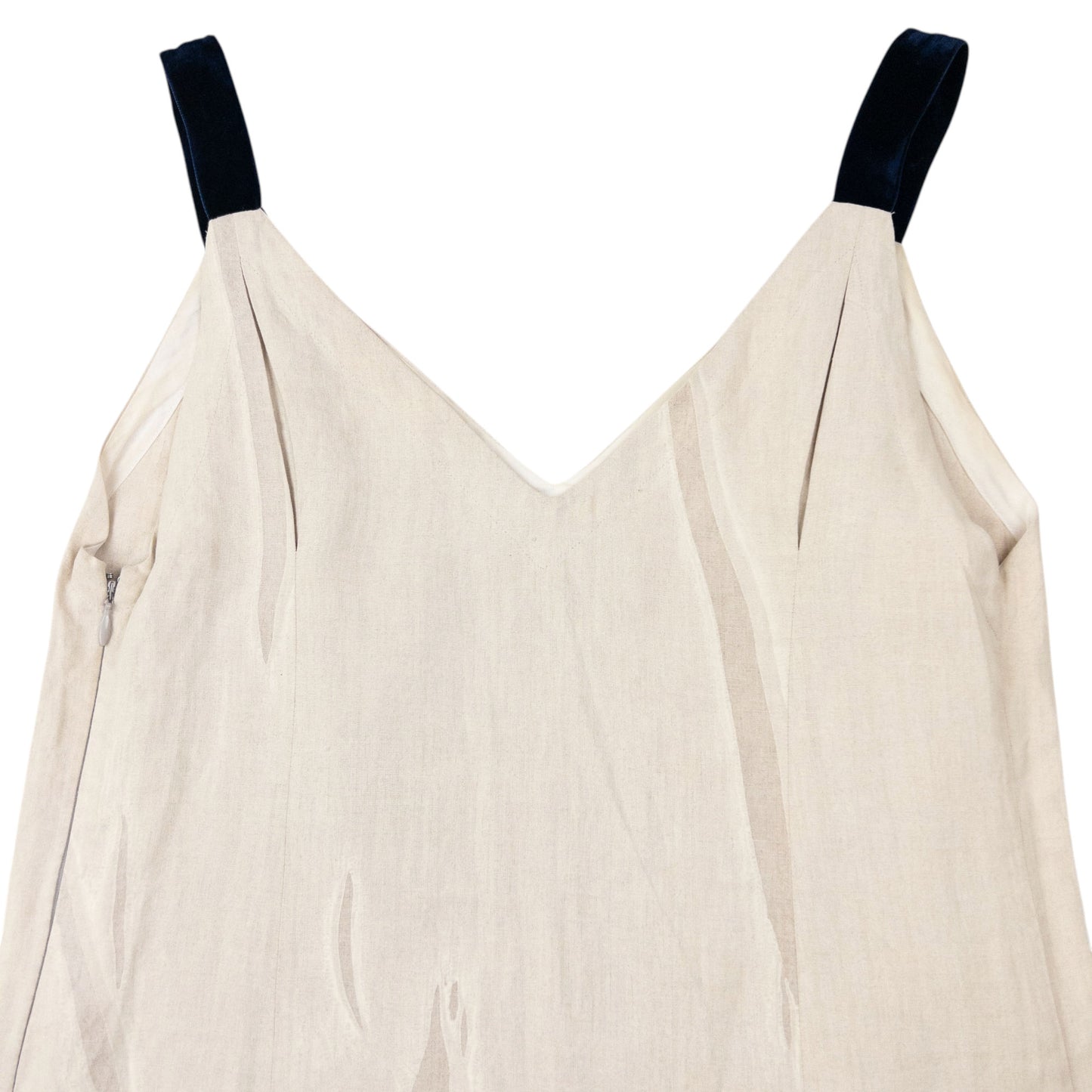 Vintage 2000s Prada Linen Slip Dress Womens Size M