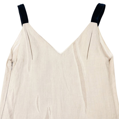 Vintage 2000s Prada Linen Slip Dress Womens Size M