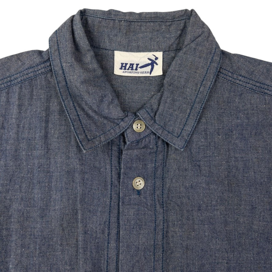 Vintage Hai Sporting Gear By Issey Miyake Short Sleeve Button Up Shirt Size XL