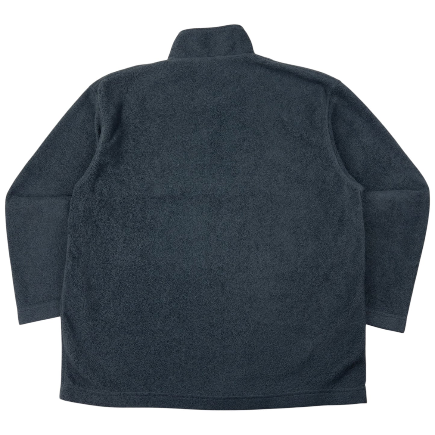 Vintage Burberry Embroidered Q Zip Fleece Sweatshirt Size L