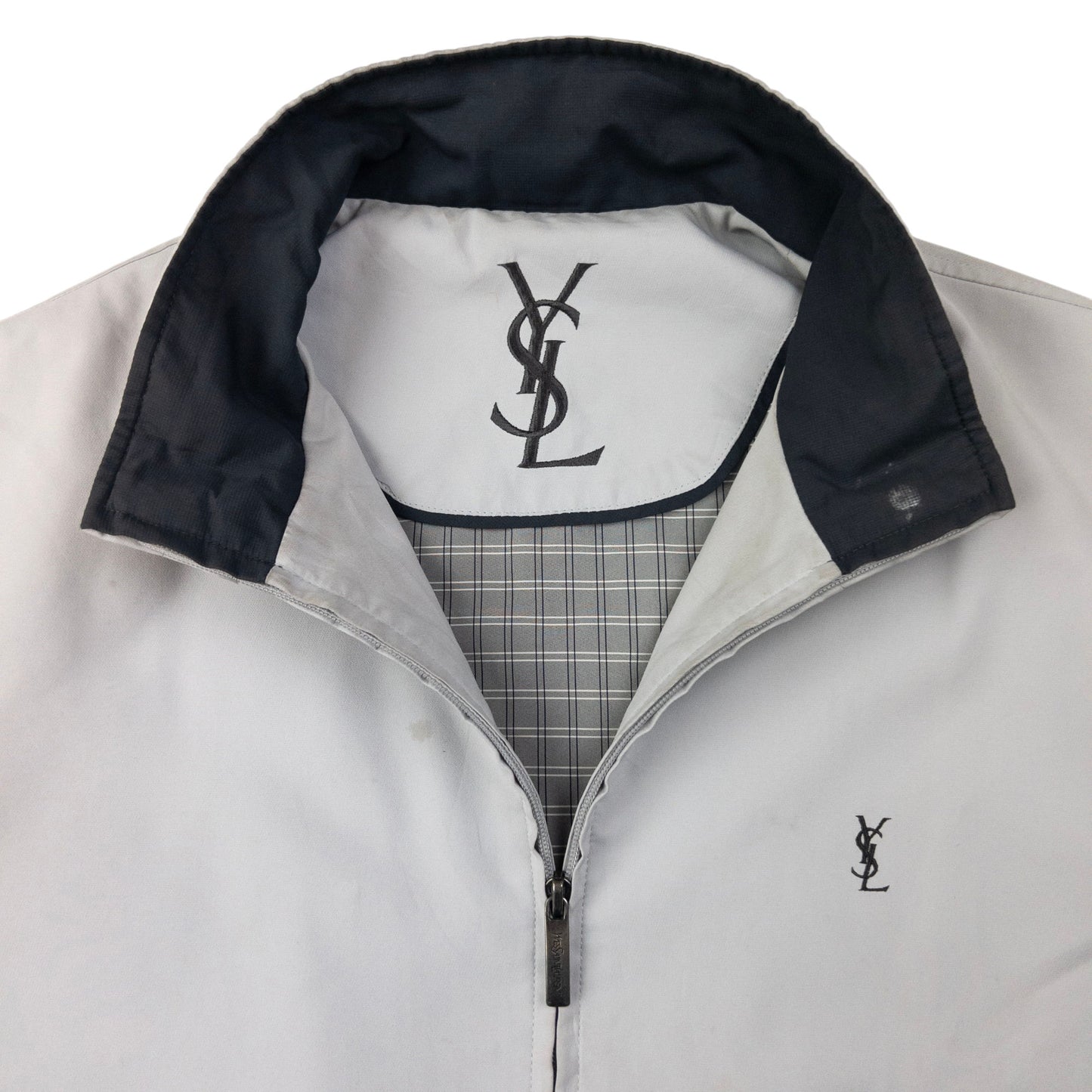 Vintage YSL Yves Saint Laurent Harrington Jacket Size M