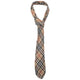 Vintage 90s Burberry Nova Check Wool Tie
