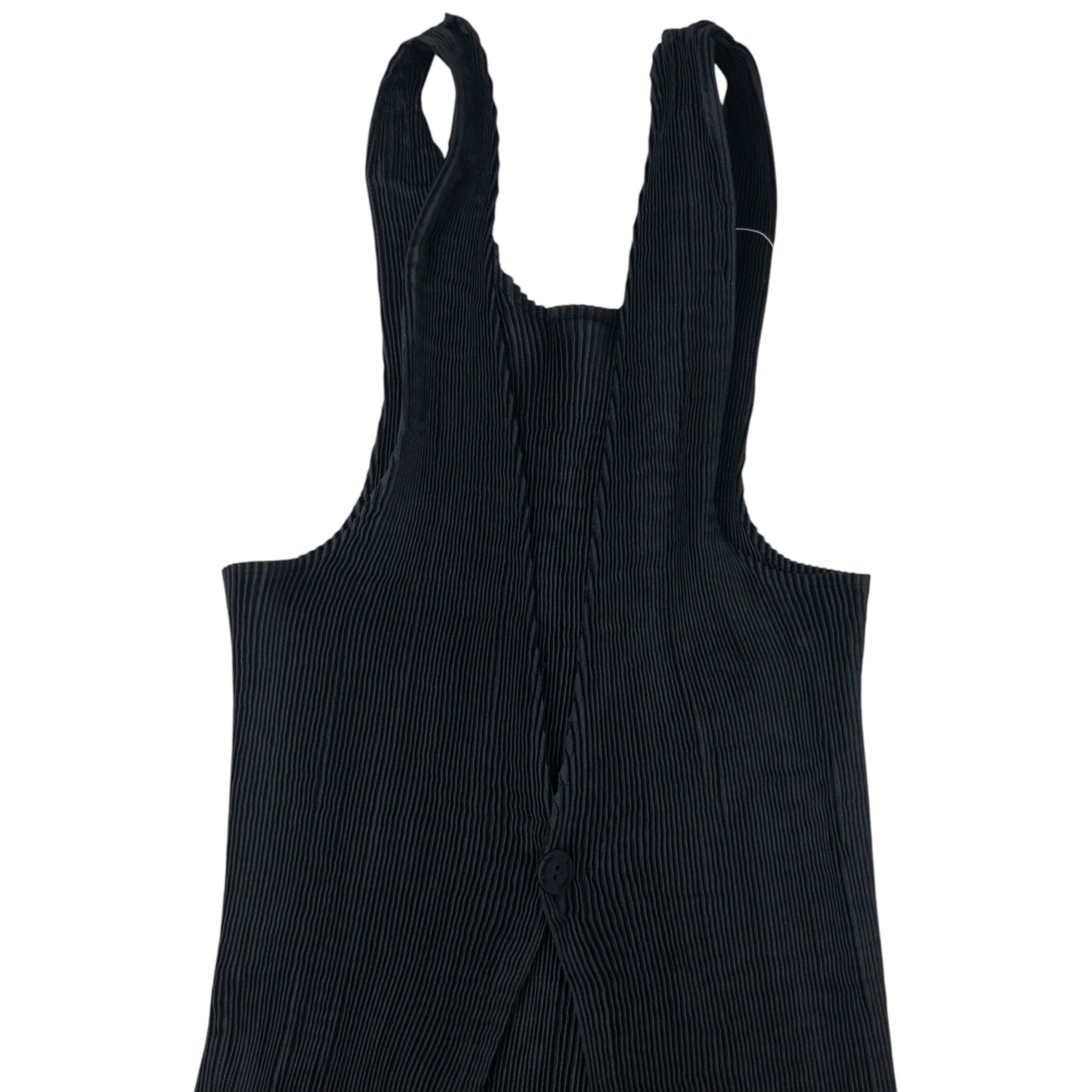Vintage 90s Issey Miyake Pleated Longline Vest Dress Womens Size S