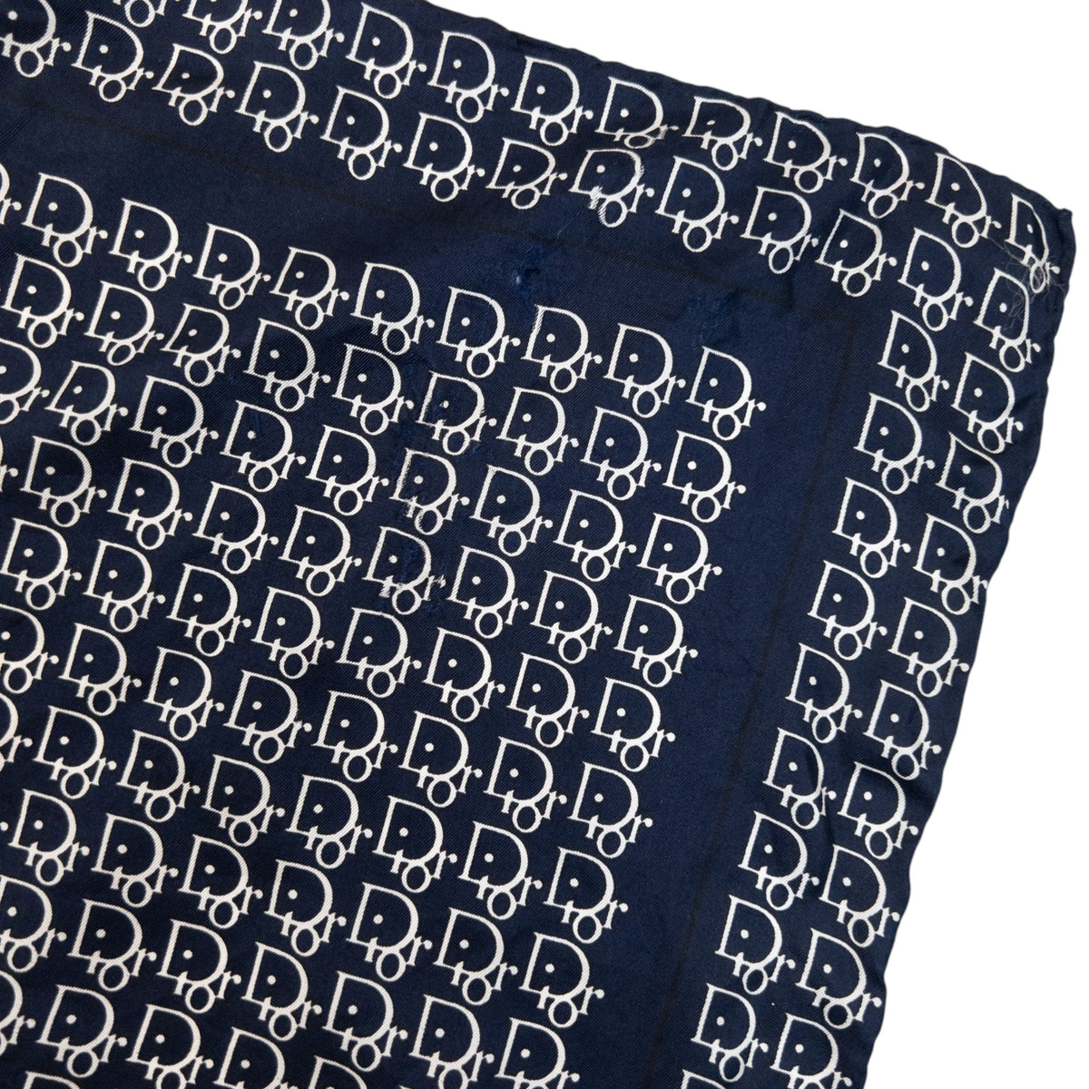 Vintage 90s Dior Monogram Silk Scarf