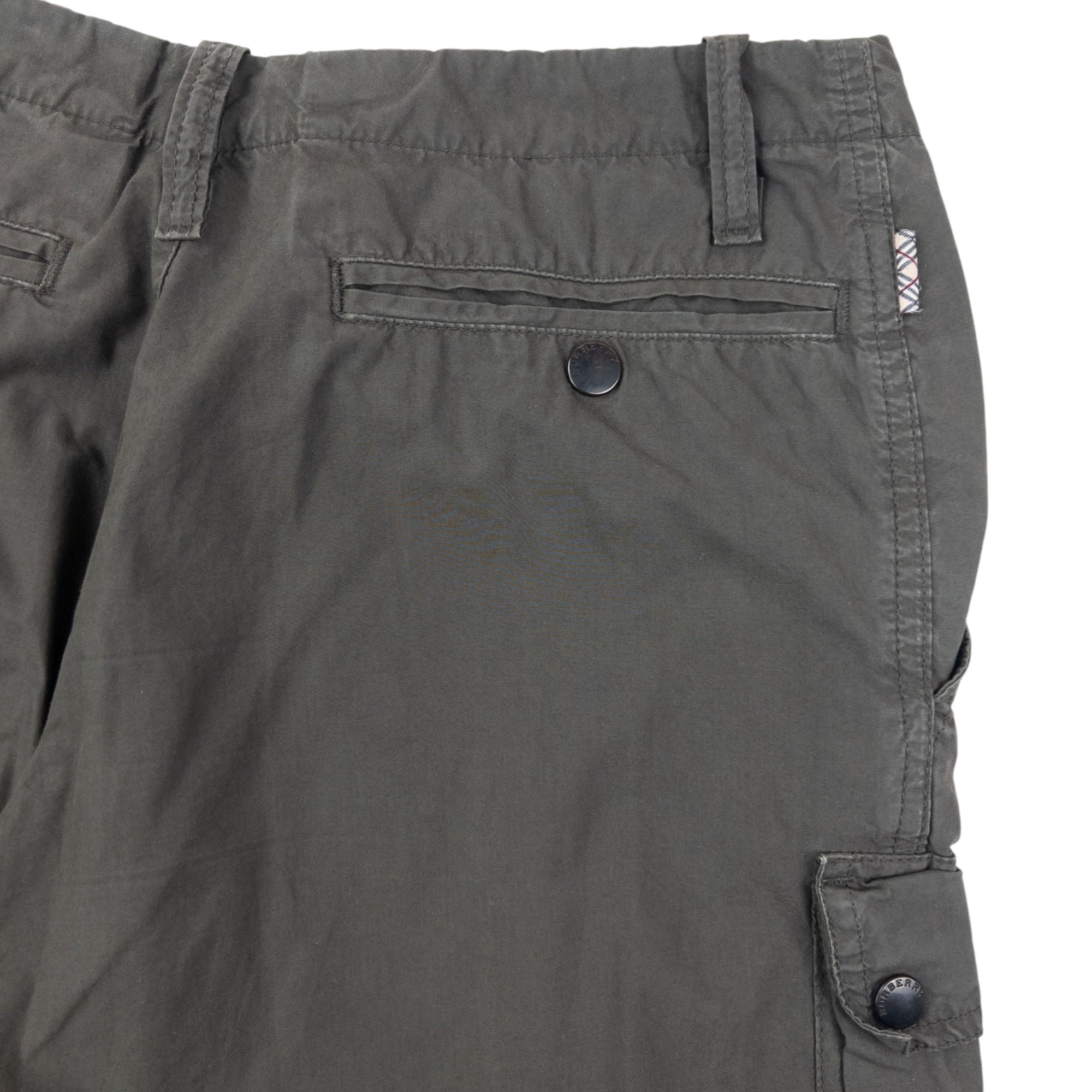 Vintage 2000s Burberry Cargo Trousers Size W30