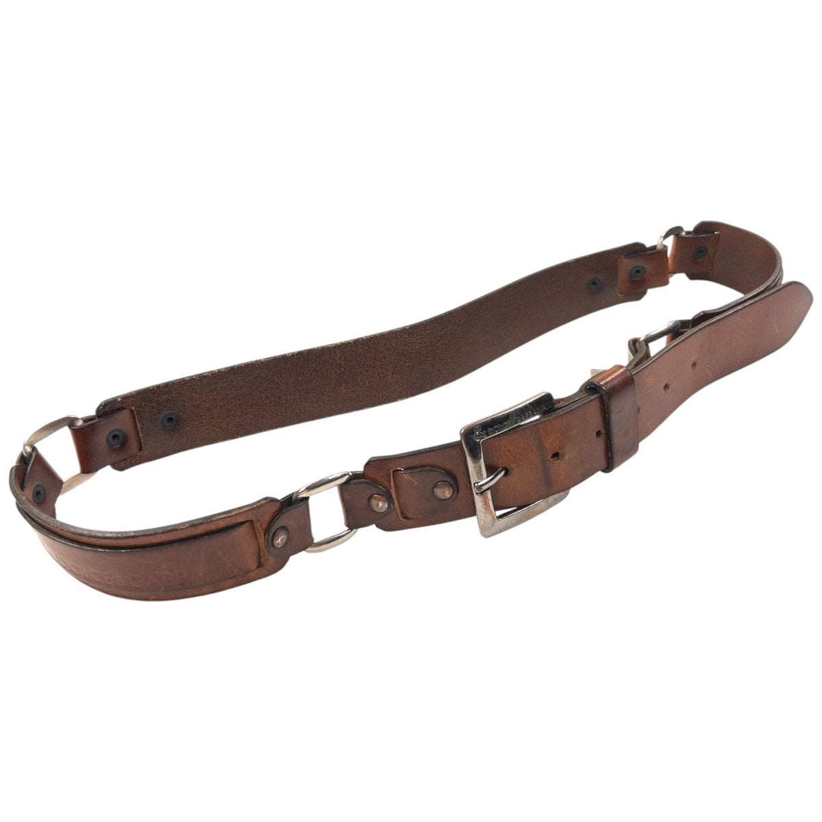 Vintage 2000s Dolce & Gabbana Leather Belt Size XL