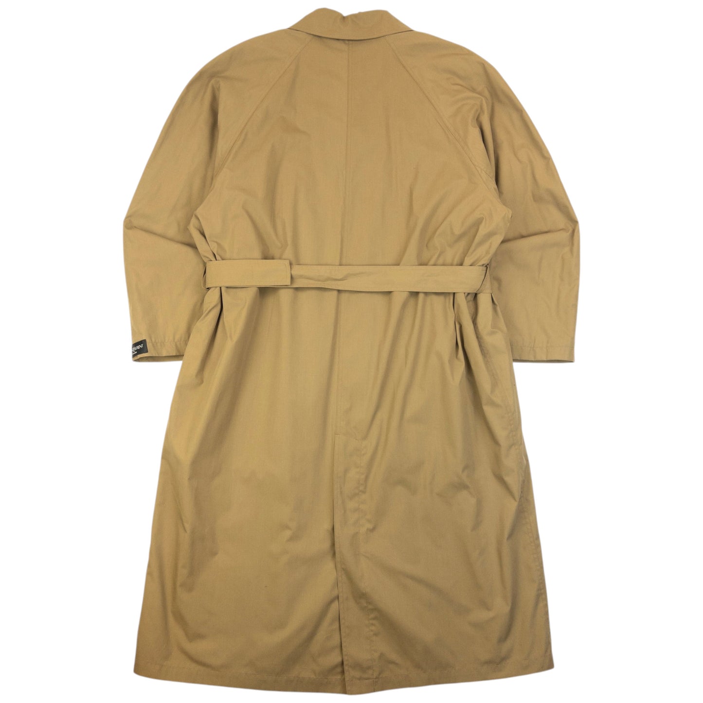 Vintage YSL Yves Saint Laurent Belt Waist Trench Jacket Size
