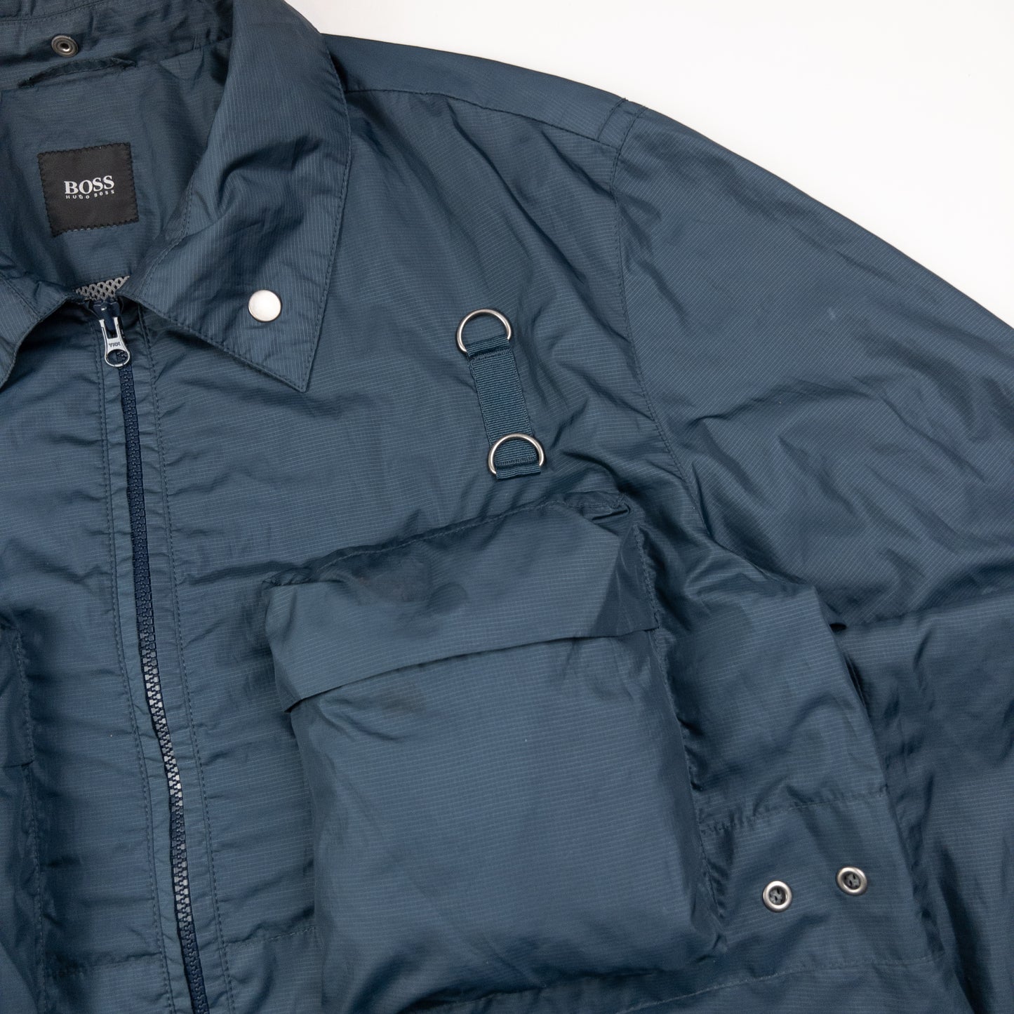 Vintage Hugo Boss Lightweight Cargo Jacket Size