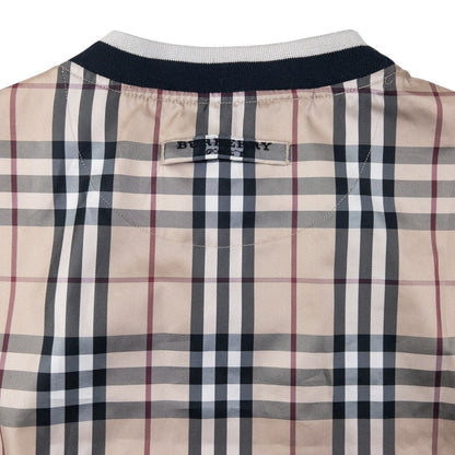 Vintage Burberry Nova Check Pullover Jacket Size L