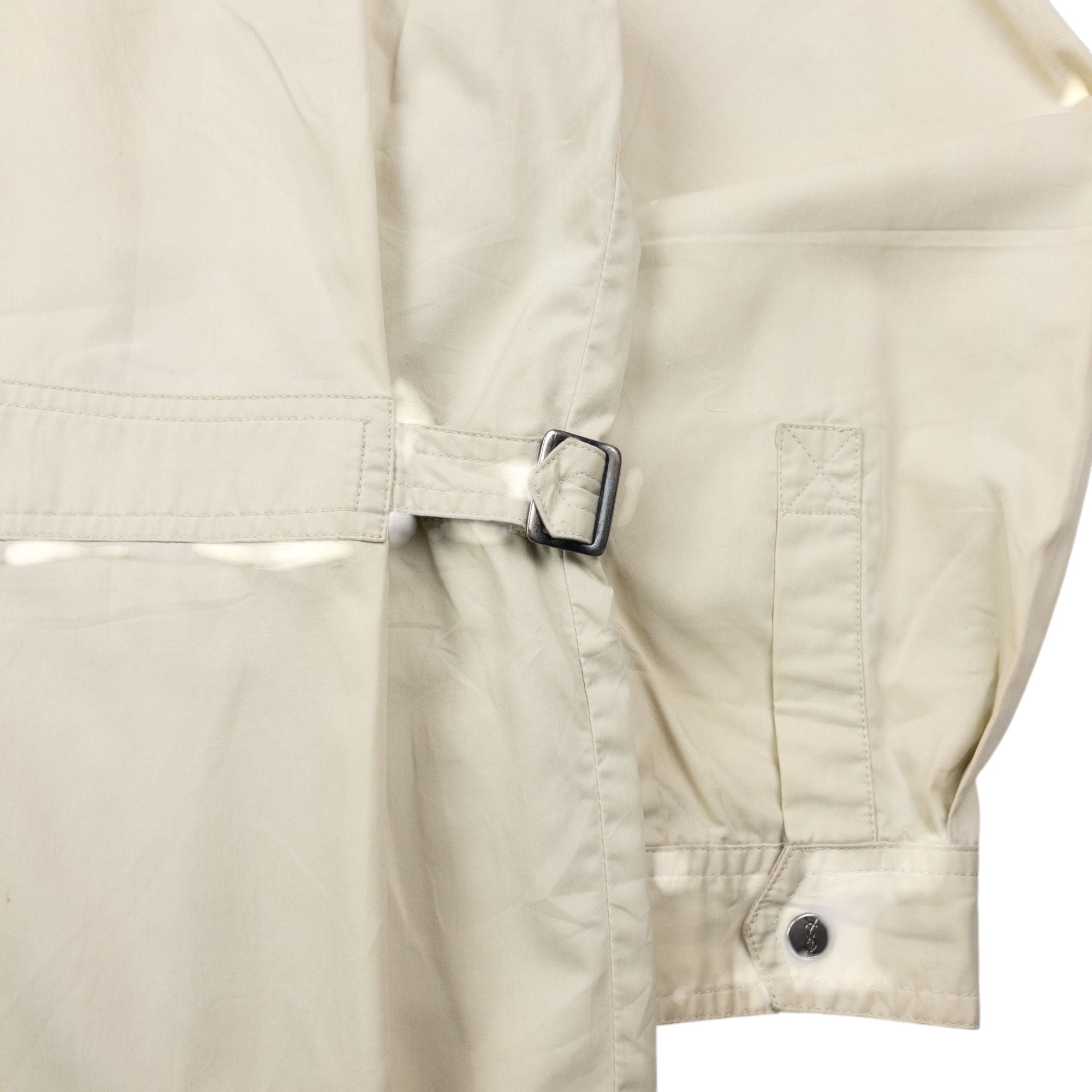 Vintage 80s YSL Yves Saint Laurent Zip Up Jacket Size M