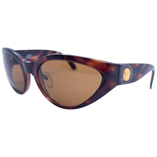 Vintage 90s Gianni Versace Tortoise Shell Sunglasses