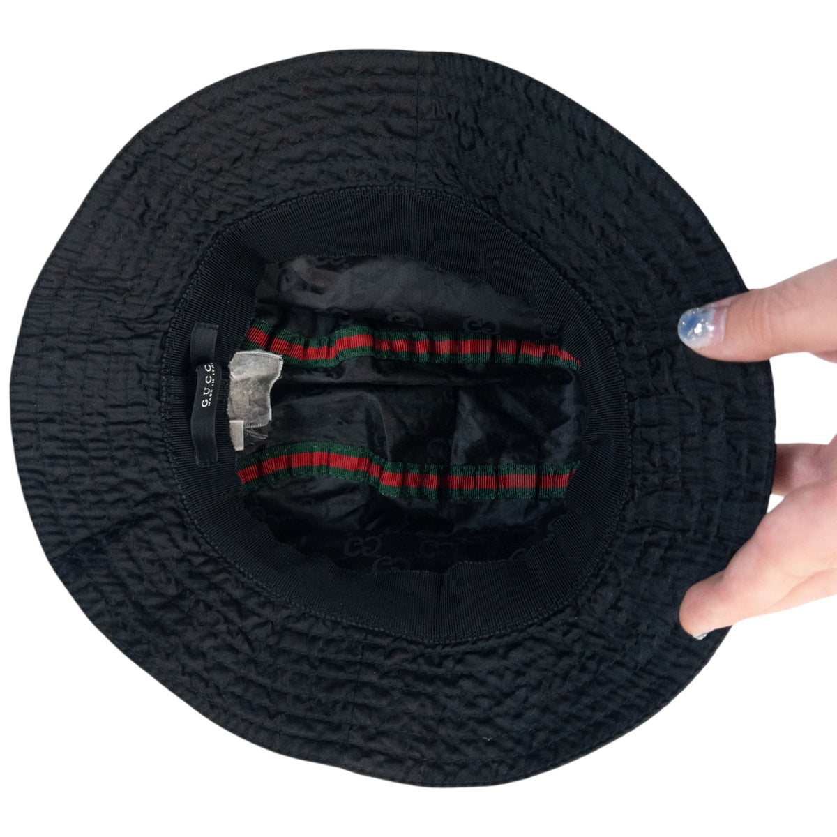 Vintage 2000s Gucci Monogram Bucket Hat