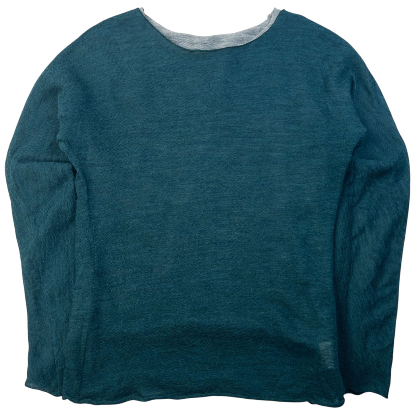 Vintage 90s Yohji Yamamoto Layered Wool Jumper Womens Size S