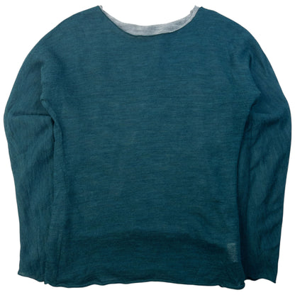 Vintage 90s Yohji Yamamoto Layered Wool Jumper Womens Size S