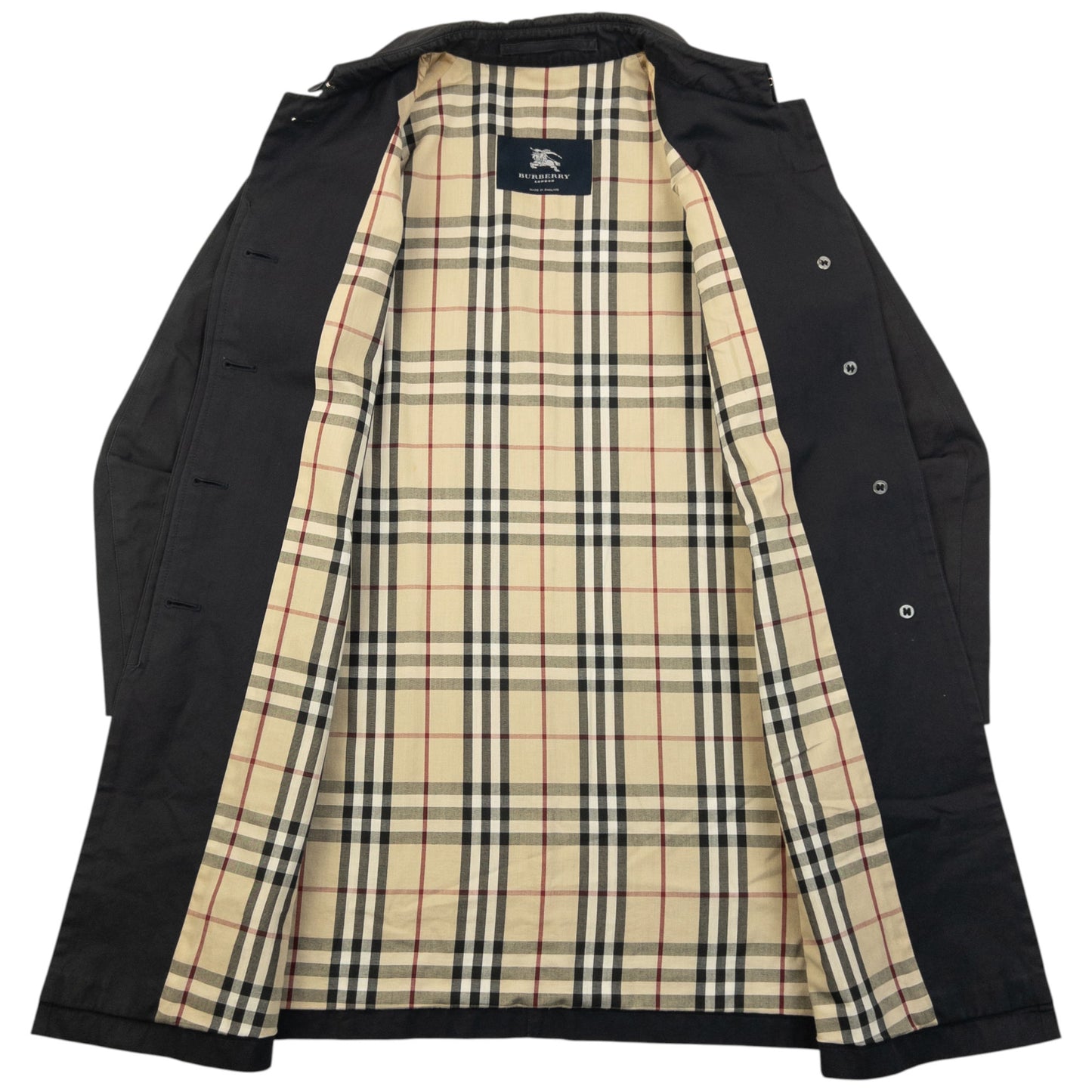 Vintage 2000s Burberry Nova Check Lined Jacket Womens Size M