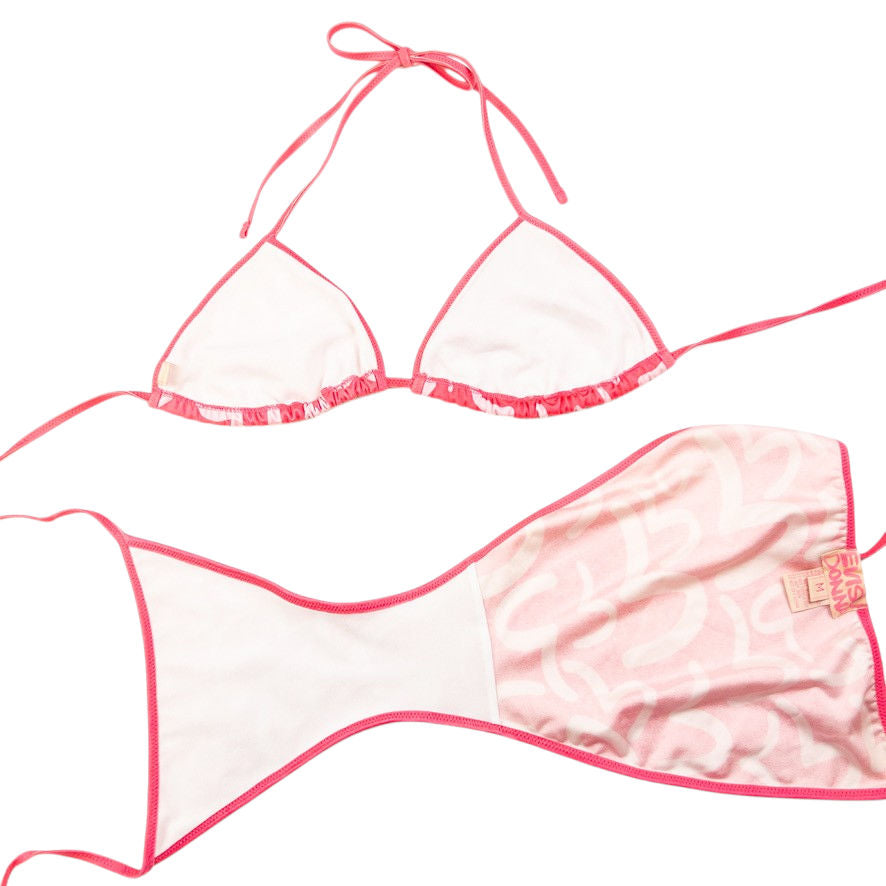 Vintage Evisu Gull Bikini Set Womens Size M