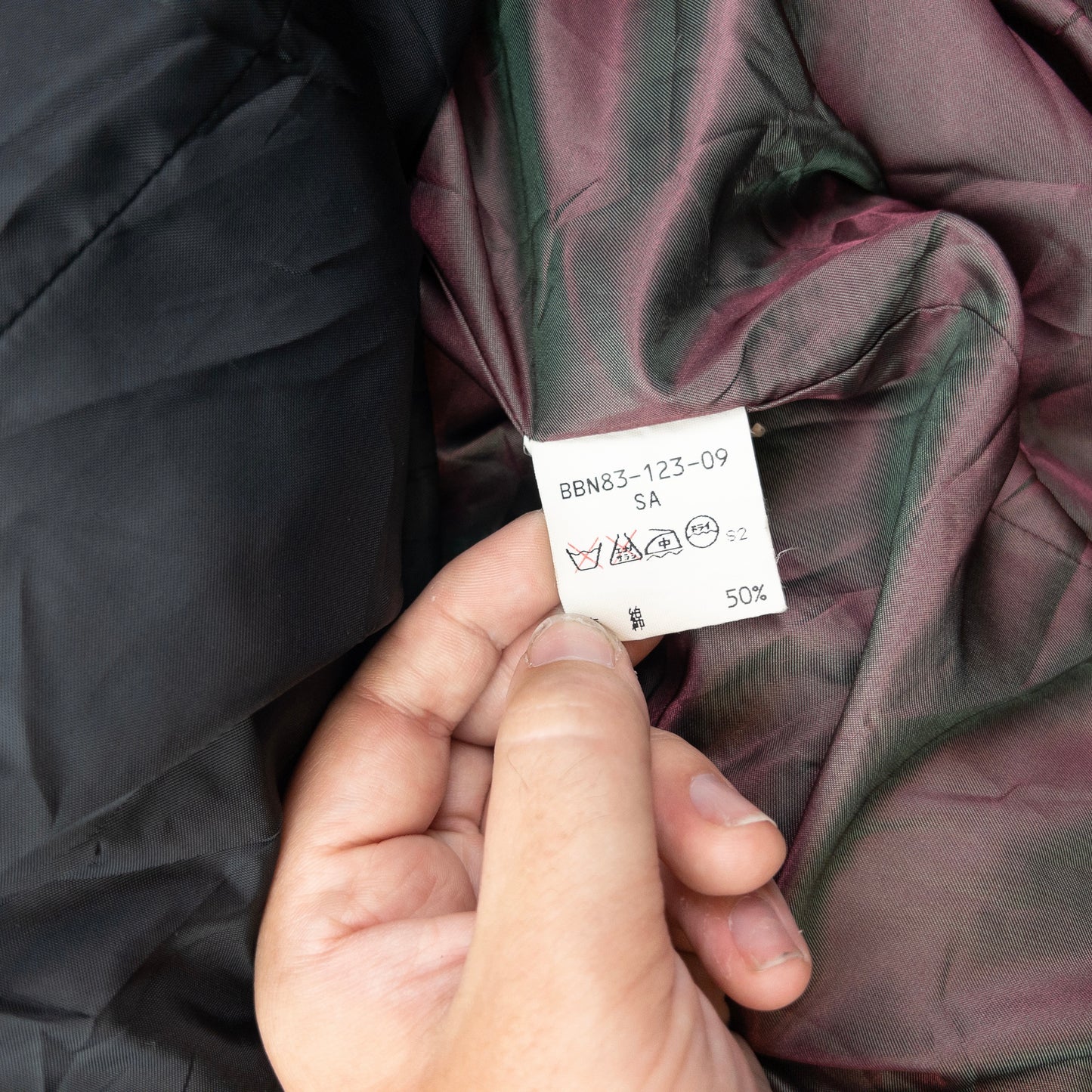 Vintage 90s Burberry Zip Up Jacket Size M