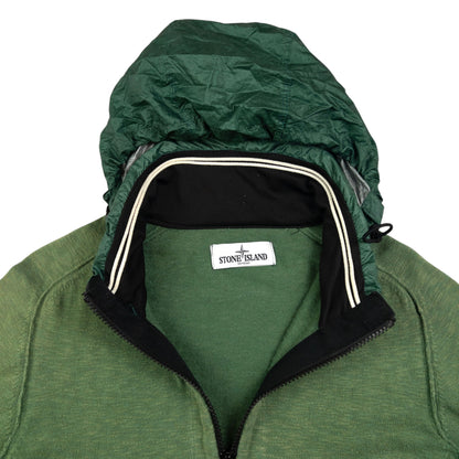 Vintage Stone Island Zip Up Hoodie Size S