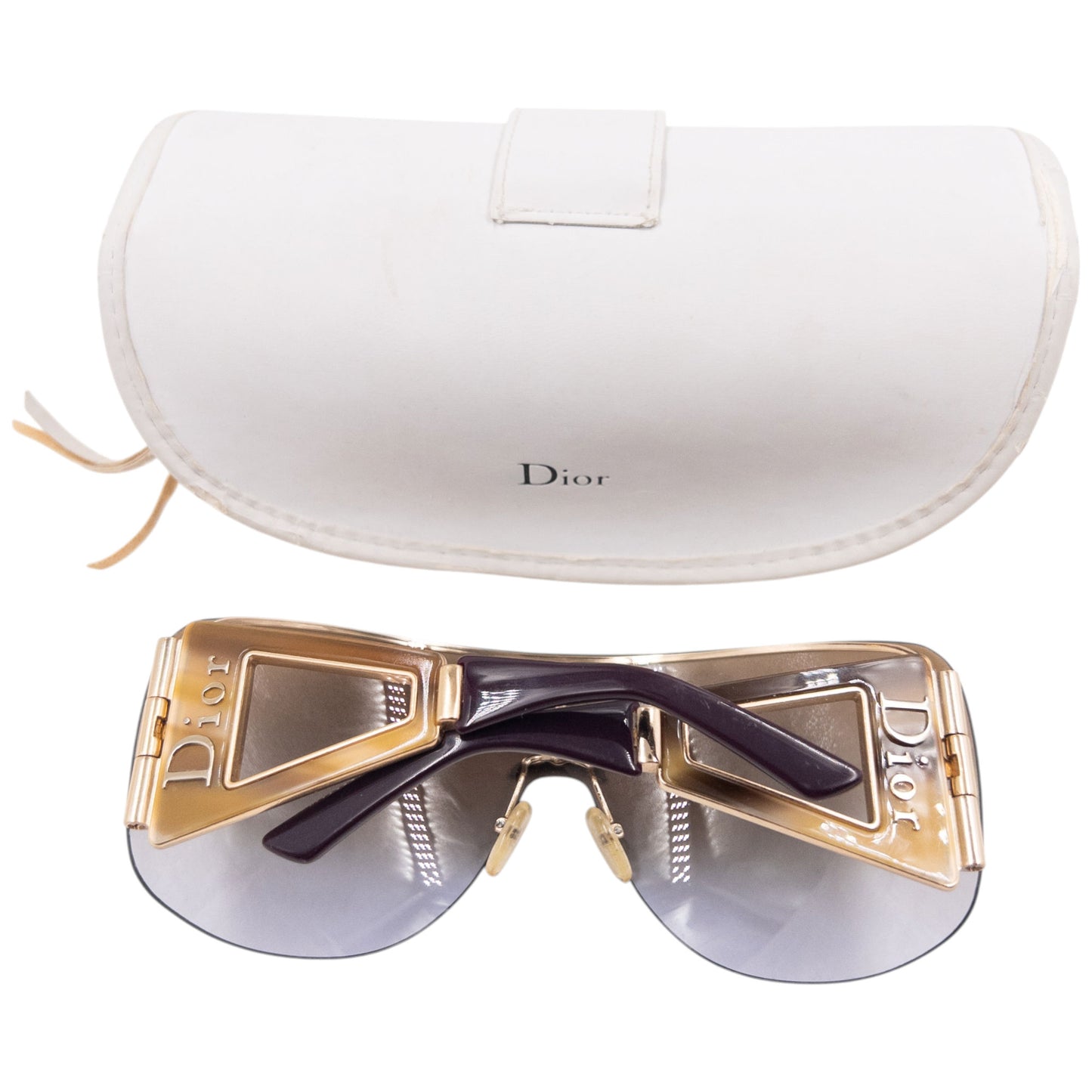 Vintage 2006 Dior Escrime 1 Shield Wraparound Sunglasses