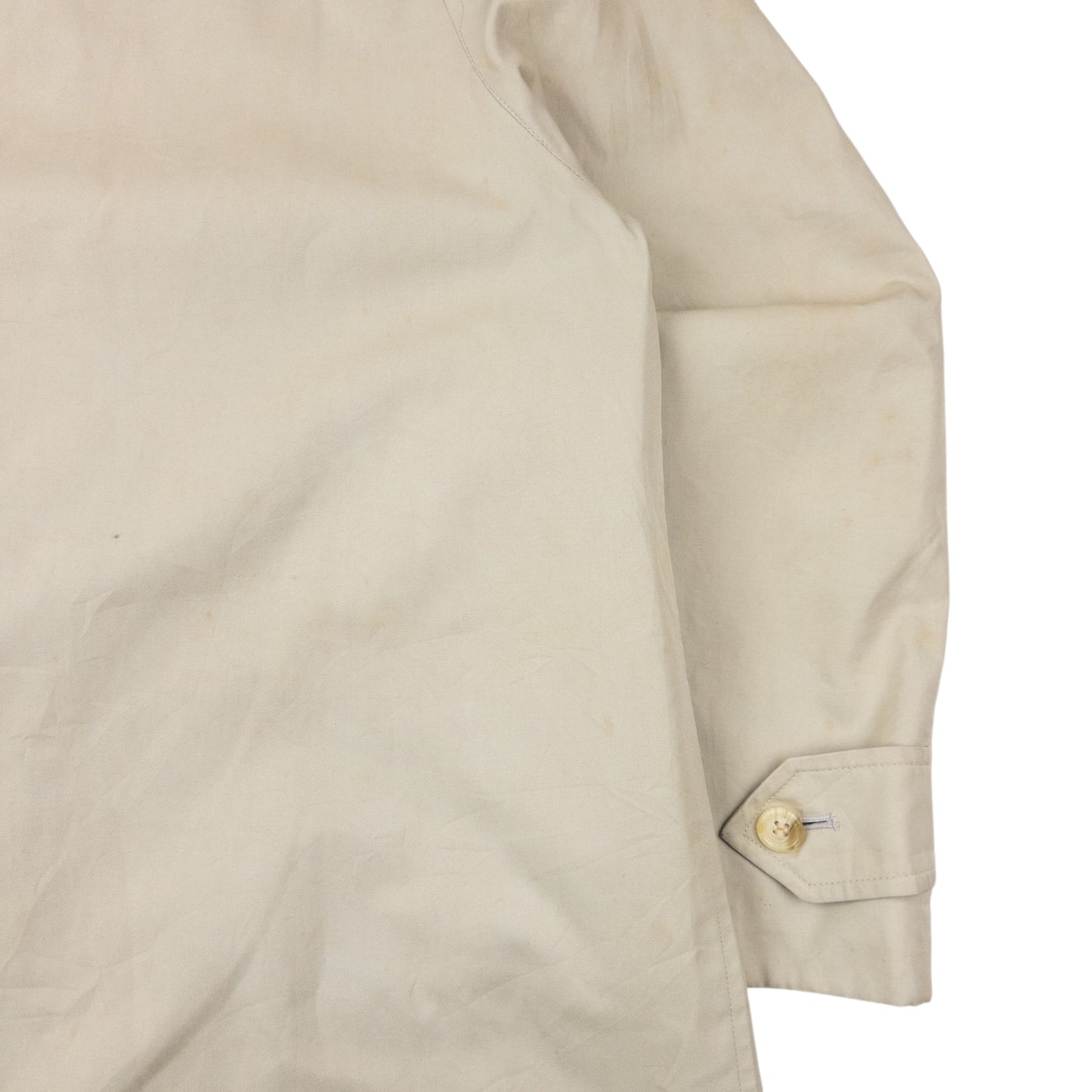 Vintage 90s Burberry Nova Check Lined Trench Jacket Size M