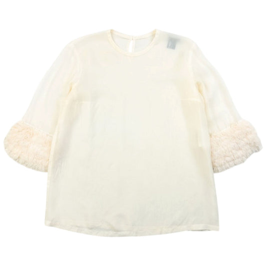 Vintage 2000s Comme Des Garçons Tricot Sheer Blouse Womens Size S