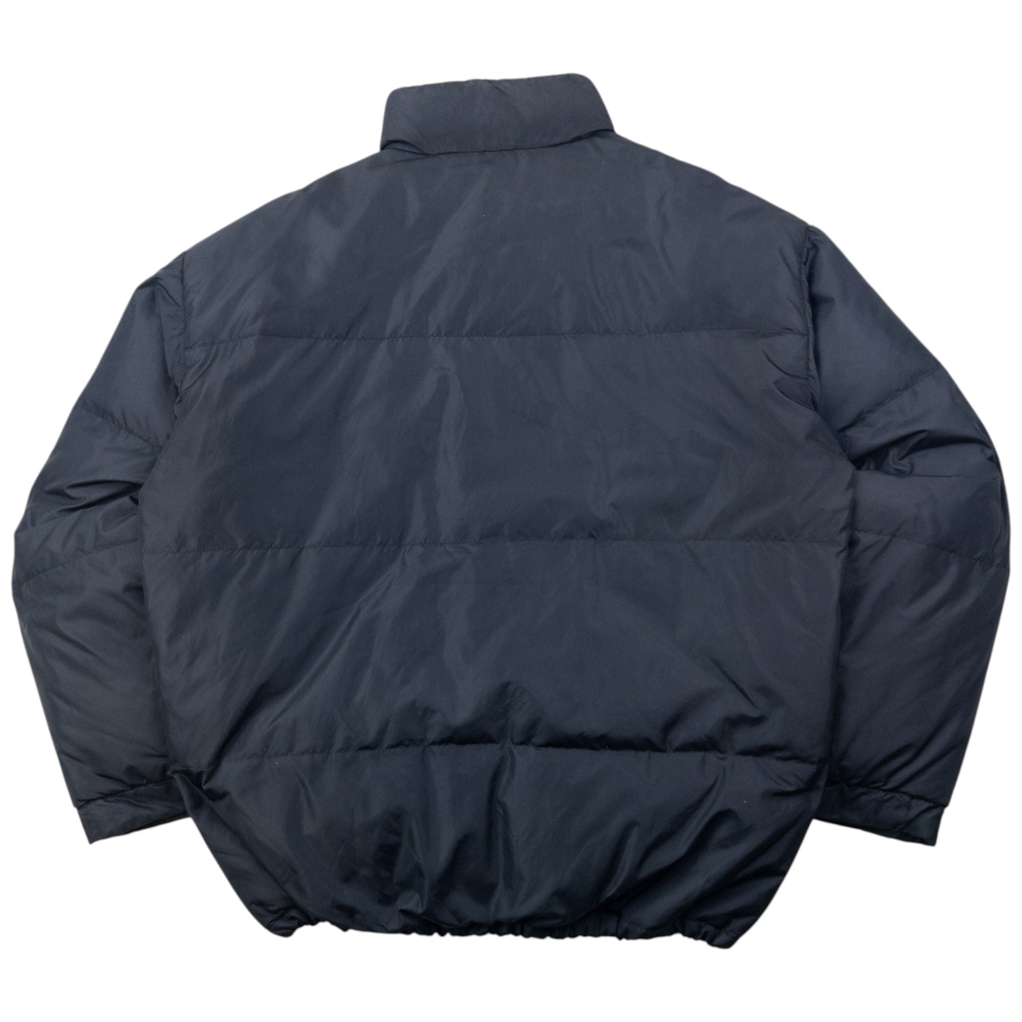 Vintage 90s Armani Jeans Button Up Puffer Jacket Size XL