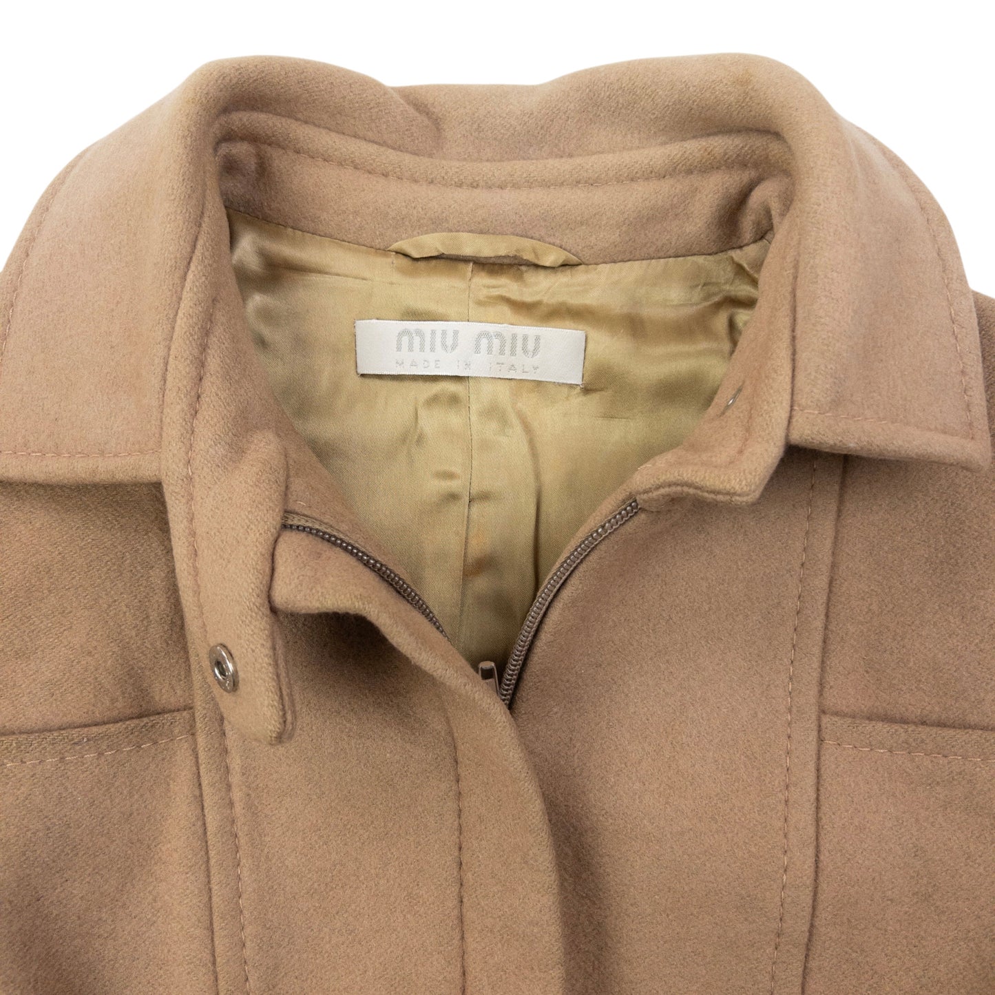 Vintage 2000s Miu Miu Wool Jacket Womens Size M
