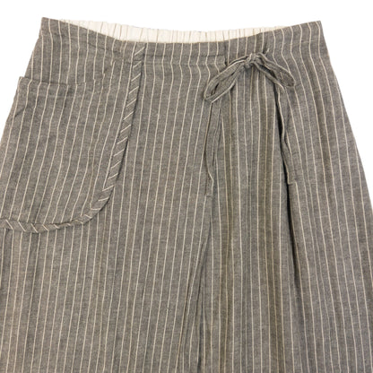 Vintage 90s Yohji Yamamoto Striped Skirt Womens Size M