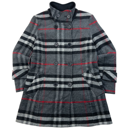 Vintage 2000s Burberry Nova Check Wool Jacket Womens Size S