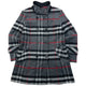 Vintage 2000s Burberry Nova Check Wool Jacket Womens Size S