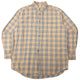 Vintage 90s Burberry Nova Check Long Sleeve Button Up Shirt Size XL