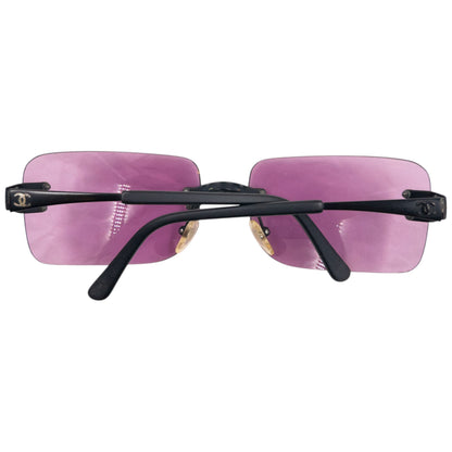 Vintage 2000s Chanel Rimless Sunglasses