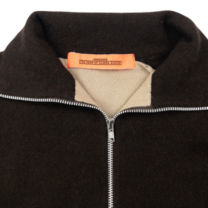 Vintage 1999 Cabane De Zucca By Issey Miyake Climax Zip Up Wool Jumper Womens Size M