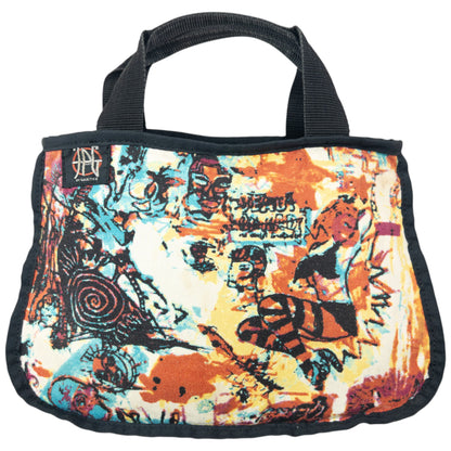 Vintage 2000s Jean Paul Gaultier Basquiat Graffiti Handbag