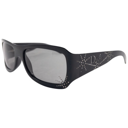 Vintage 2000s Dior Spidior 2 Diamonte Sunglasses