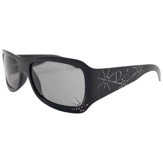 Vintage 2000s Dior Spidior 2 Diamonte Sunglasses