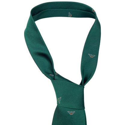 Vintage Giorgio Armani Monogram Silk Tie